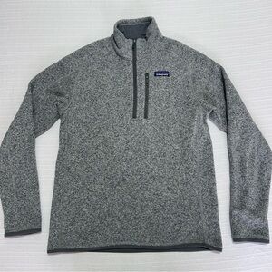 Patagonia Better Sweater 1/4 Zip Fleece Pullover - Men’s small